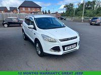 USED 2014 FORD KUGA 2.0 TDCi Titanium SUV 5dr Diesel Manual 2WD Euro 5 (140 ps) 12 MONTH' S WARRANTY,