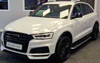 USED 2017 67 AUDI Q3 2.0 TDI Black Edition SUV 5dr Diesel Manual quattro Euro 6 (s/s) (150 ps) 