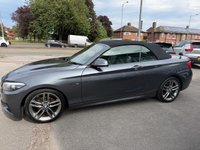 USED 2018 18 BMW 2 SERIES 2.0 218d M Sport Convertible 2dr Diesel Manual Euro 6 (s/s) (150 ps) 150PS ULEZ M Sport Drop Top BMW