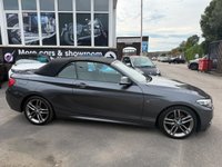 USED 2018 18 BMW 2 SERIES 2.0 218d M Sport Convertible 2dr Diesel Manual Euro 6 (s/s) (150 ps) 150PS ULEZ M Sport Drop Top BMW