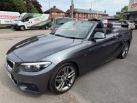 USED 2018 18 BMW 2 SERIES 2.0 218d M Sport Convertible 2dr Diesel Manual Euro 6 (s/s) (150 ps) 150PS ULEZ M Sport Drop Top BMW