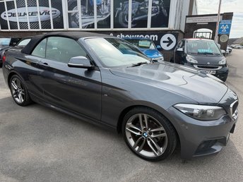 2018 BMW 2 SERIES 2.0 218d M Sport Convertible 2dr Diesel Manual Euro 6 (s/s) (150 ps) £10890.00