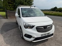 USED 2021 70 VAUXHALL COMBO 1.5 Turbo D 2300 Sportive Panel Van 4dr Diesel Manual L1 H1 Euro 6 (100 ps) 