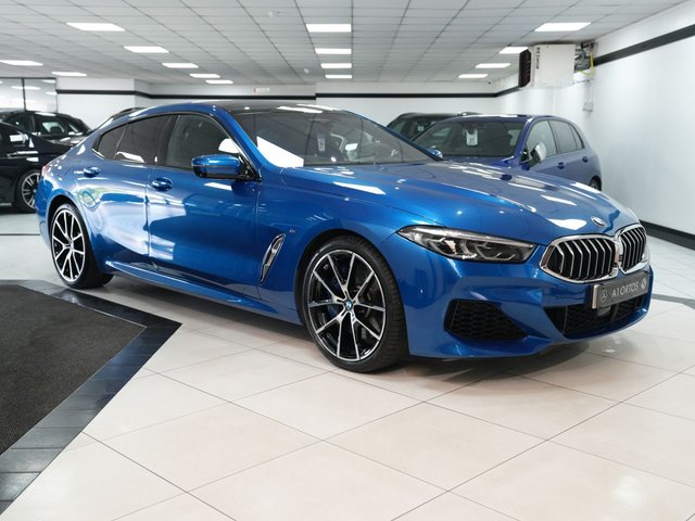 View our BMW 8 Series Gran Coupe range