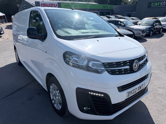 View our Vauxhall Vivaro White 1.5 Turbo D 2700 Sportive van, 30,000 miles, Euro 6, 6-Speed manual, A/C, Bluetooth, Multimedia system, Rear sensors. Plus VAT @ 20%!