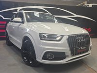 USED 2013 13 AUDI Q3 2.0 TDI S line SUV 5dr Diesel Manual Euro 5 (s/s) (140 ps) 