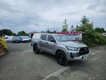 2021 TOYOTA HILUX D-4D 4X4 D-CAB 2.4 TD ULEZ FREE ZONE &pound;19750.00