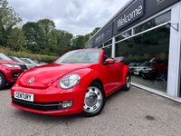 USED 2014 64 VOLKSWAGEN BEETLE 1.4 TSI Design Cabriolet 2dr Petrol Manual Euro 5 (160 ps) A BEAUTIFUL EXAMPLE THROUGHOUT