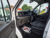 USED 2022 22 FORD TRANSIT 350 LEADER ECOBLUE LWB LOW LOADER BOX VAN ULEZ FREE ZONE 
