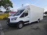 USED 2022 22 FORD TRANSIT 350 LEADER ECOBLUE LWB LOW LOADER BOX VAN ULEZ FREE ZONE 