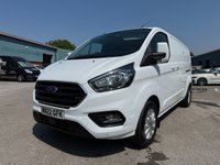 USED 2022 22 FORD TRANSIT CUSTOM 2.0 300 EcoBlue Limited Panel Van 5dr Diesel Manual L2 H1 Euro 6 (s/s) (130 ps) 2022 (22 Reg) Ford Transit Custom Limited only 66000 miles from new One owner and FSH