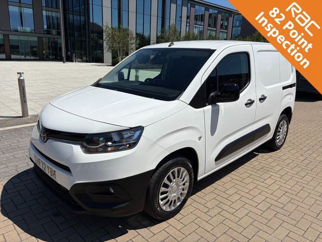 View our Toyota Proace City 1000KG ICON 1.5BlueHDi EU6 S/S SWB 100ps *AIRCON*CAMEREA*REV/SENSORS*E/PACK*APPLE CARPLAY*FRONT FOGS*