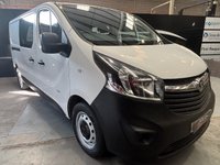 USED 2015 65 VAUXHALL VIVARO 1.6 CDTi 2900 Crew Van Double Cab 5dr Diesel Manual L2 H1 Euro 5 (6 Seat) (115 ps) 