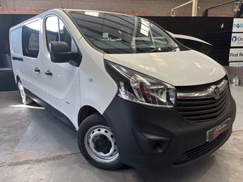 2015 VAUXHALL VIVARO 1.6 CDTi 2900 Crew Van Double Cab 5dr Diesel Manual L2 H1 Euro 5 (6 Seat) (115 ps) &pound;5995.00