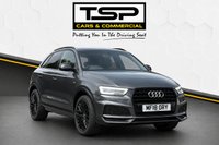 USED 2018 18 AUDI Q3 2.0 TFSI Black Edition SUV 5dr Petrol S Tronic quattro Euro 6 (s/s) (180 ps) 