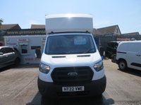 USED 2022 22 FORD TRANSIT 2.0 350 EcoBlue Leader Chassis Cab 2dr Diesel Manual FWD L3 Euro 6 (s/s) (130 ps) FORD TRANSIT LEADER LUTON ALLOY TAIL LIFT
