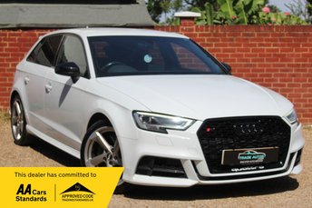 2018 AUDI S3 2.0 TFSI Black Edition Sportback 5dr Petrol S Tronic quattro Euro 6 (s/s) (310 ps) &pound;20495.00