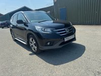 USED 2013 63 HONDA CR-V 2.2 i-DTEC EX SUV 5dr Diesel Manual 4WD Euro 5 (s/s) (150 ps) TOW BAR+PAN ROOF+NAV+R.CAMERA