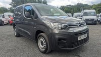 USED 2023 23 CITROEN BERLINGO Enterprise Edition M 100 PS Blue HDi 1000 With Air Conditioning, Electric Pack , 3 seat cab, Apple car play / Android Auto, Bulkhead, Ply Lining and Parking sensors finished in 