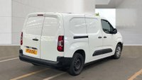 USED 2021 21 PEUGEOT PARTNER  Professional Long L2 100 PS Blue HDi 950 With Air Conidtioning, Electric Pack, 3 Seat Cab, Twin Side Loading doors, Bulkhead, Ply lining, Sat Nav and parking sensors finished in 