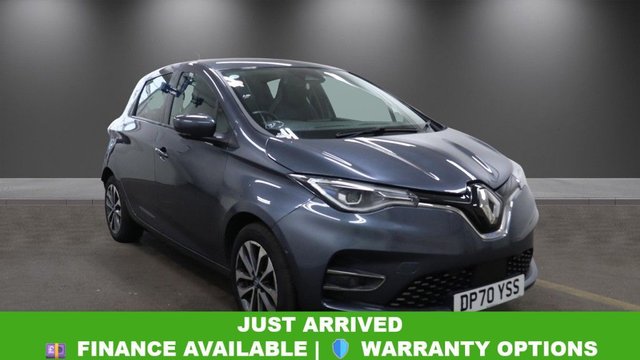 2020 70 RENAULT ZOE R135 52kWh GT Line Hatchback 5dr Electric Auto (i, Rapid Charge) (134 bhp) 