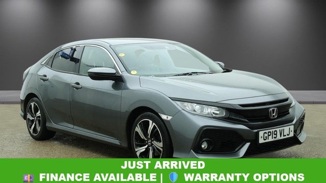 2019 19 HONDA CIVIC 1.0 VTEC Turbo SR Hatchback 5dr Petrol Manual Euro 6 (s/s) (126 ps) 