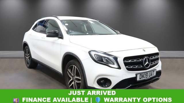 2019 19 MERCEDES-BENZ GLA 1.6 GLA180 Urban Edition SUV 5dr Petrol Manual Euro 6 (s/s) (122 ps) 