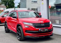 USED 2018 18 SKODA KODIAQ 2.0 TDI SportLine SUV 5dr Diesel DSG 4WD Euro 6 (s/s) (7 Seat) (190 ps) 