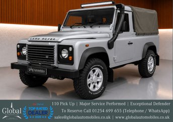 2012 LAND ROVER DEFENDER 110 2.4 TDCi Pickup 2dr Diesel Manual 4WD MWB Euro 4 (122 bhp) £32995.00