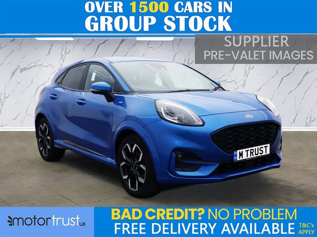 View our Ford Puma 1.0T EcoBoost MHEV ST-Line X SUV 5dr Petrol Hybrid Manual Euro 6 (s/s) (125 ps) 1 OWNER! 