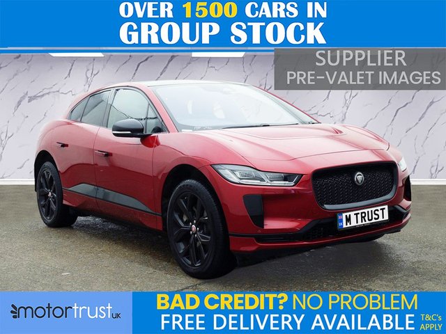 View our Jaguar I-Pace 400 90kWh Black SUV 5dr Electric Auto 4WD (400 ps) 1 OWNER! 