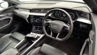 USED 2022 72 AUDI E-TRON 50 Black Edition Sportback 5dr Electric Auto quattro 71.2kWh (11kW Charger) (313 ps) 