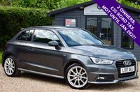 USED 2017 17 AUDI A1 1.4 TFSI S line Hatchback 3dr Petrol Manual Euro 6 (s/s) (125 ps) 2 OWNERS FROM NEW + LOW MILES + &pound;35 A YEAR ROAD TAX