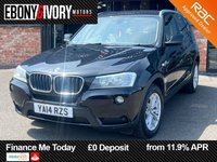 USED 2014 14 BMW X3 2.0 20d SE SUV 5dr Diesel Auto xDrive Euro 5 (s/s) (184 ps) 