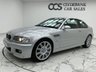 USED 2005 55 BMW M3 3.2i Coupe 2dr Petrol Manual Euro 4 (343 ps) Finished In Titanium Silver, This M3 Comes With A Harmon Kardon Premium Sound System, 19" M Double Spoke 67 Alloy Wheels, Heated And Electric Front Seats Front Seats, On Board Monitor With TV, Park Distance Control Front And Rear, Bluetooth Telephone Preparation, Satnav Professional, CD Charger, Cruise Control, Full Leather Interior, 2 Keys, Front Armrest With Sliding Adjustment, BMW 6cd Charger, 12 Months MOT, 3 Months Warranty. Finance And Extended Warranty Available.