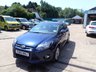 USED 2011 61 FORD FOCUS 1.6 Zetec Hatchback 5dr Petrol Manual Euro 5 (125 ps) 2 KEYS, SERVICE HISTORY, PARKING SENSORS, AIR CON, AUX