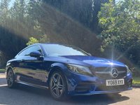 USED 2020 69 MERCEDES-BENZ C-CLASS 2.0 C220d AMG Line (Premium) Coupe 2dr Diesel G-Tronic+ Euro 6 (s/s) (194 ps) MERCEDES SERVICE HISTORY-CARPLAY