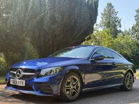 USED 2020 69 MERCEDES-BENZ C-CLASS 2.0 C220d AMG Line (Premium) Coupe 2dr Diesel G-Tronic+ Euro 6 (s/s) (194 ps) MERCEDES SERVICE HISTORY-CARPLAY