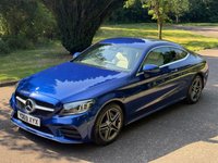 USED 2020 69 MERCEDES-BENZ C-CLASS 2.0 C220d AMG Line (Premium) Coupe 2dr Diesel G-Tronic+ Euro 6 (s/s) (194 ps) MERCEDES SERVICE HISTORY-CARPLAY