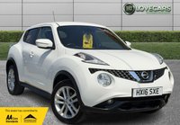 USED 2016 16 NISSAN JUKE 1.2 DIG-T N-Connecta SUV 5dr Petrol Manual Euro 6 (s/s) (115 ps) STUNNING CAR BOTH INSIDE AND OUT, GENUINE LOW MILEAGE, LONG MOT, GOOD HISTORY, 2 X KEYS, HPI CLEAR! SAT NAV, REVERSE PARKING CAMERA, BLUETOOTH, CLIMATE, CRUISE!