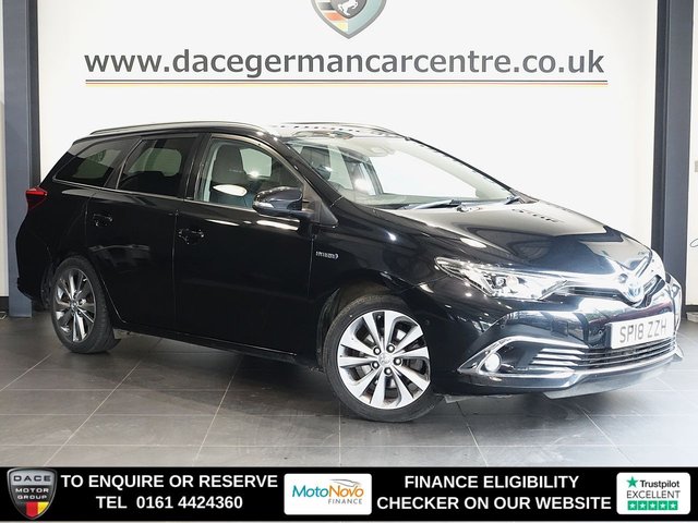 View our Toyota Auris 1.8 VVT-h Excel Touring Sports 5dr Petrol Hybrid CVT Euro 6 (s/s) (136 ps)