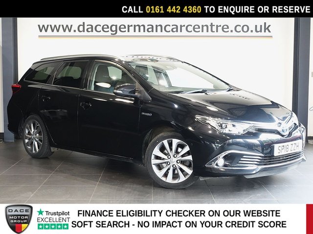 View our Toyota Auris 1.8 VVT-h Excel Touring Sports 5dr Petrol Hybrid CVT Euro 6 (s/s) (136 ps)