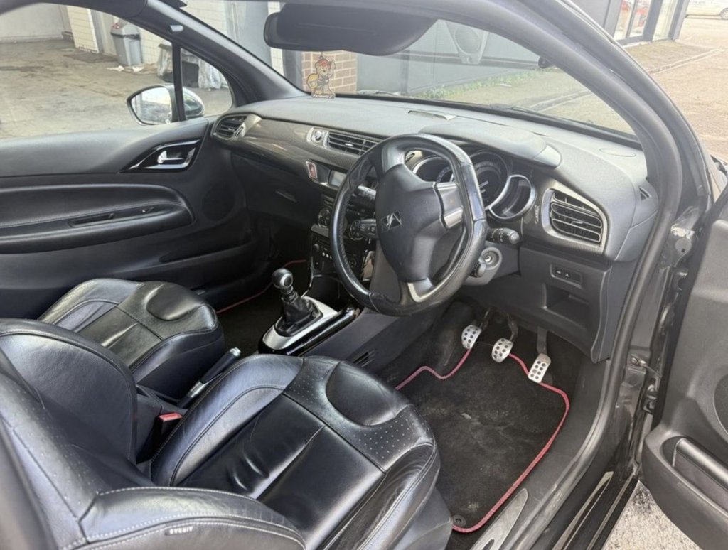 USED 2011 61 CITROEN DS3 1.6 THP DSport Plus Hatchback 3dr Petrol Manual Euro 5 (150 ps) 