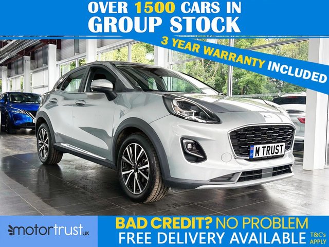 View our Ford Puma 1.0T EcoBoost MHEV Titanium SUV 5dr Petrol Hybrid DCT Euro 6 (s/s) (125 ps) 1 OWNER! 