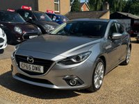 USED 2016 65 MAZDA MAZDA3 2.0 SKYACTIV-G Sport Nav Hatchback 5dr Petrol Manual Euro 6 (s/s) (165 ps) FSH * Mot on Sale Lovelt Condition * Great Drive