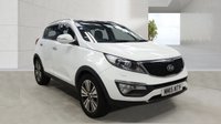 USED 2015 15 KIA SPORTAGE 1.7 CRDi EcoDynamics 3 SUV 5 Door Diesel Manual White 2WD Euro 6  