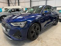 USED 2021 W AUDI E-TRON 55 S line Sportback 5dr Electric Auto quattro 95kWh (11kW Charger) (408 ps) 