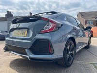 USED 2018 67 HONDA CIVIC 1.0 VTEC Turbo SR Hatchback 5dr Petrol Manual Euro 6 (s/s) (129 ps) 