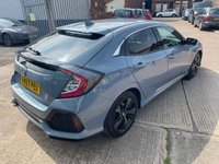 USED 2018 67 HONDA CIVIC 1.0 VTEC Turbo SR Hatchback 5dr Petrol Manual Euro 6 (s/s) (129 ps) 