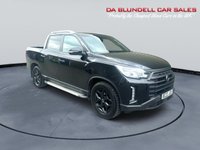 USED 2022 22 SSANGYONG MUSSO 2.2D Saracen Pickup Double Cab 4dr Diesel Auto 4WD Euro 6 (181 ps) FSSH+DEALER WARRANTY+TOW BAR